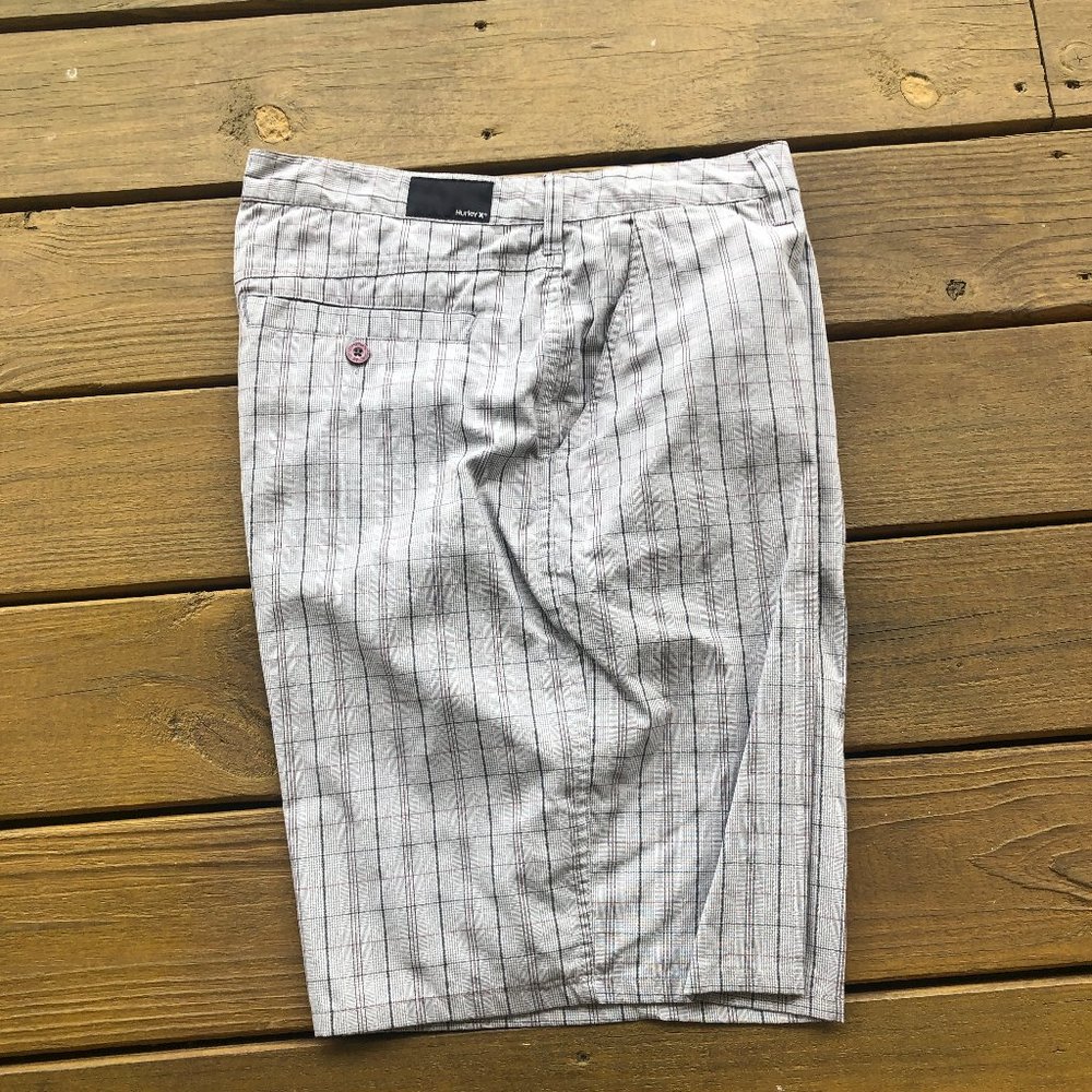 Men's Hurley Plaid Shorts 38